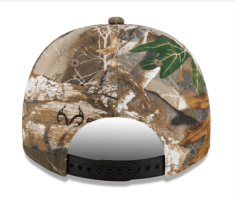 Los Angeles Dodgers Snapback 9Fifty New Era A-Frame Realtree Cap Hat Grey UV
