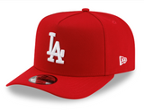 Los Angeles Dodgers Snapback 9Fifty New Era A-Frame Red Cap Hat Grey UV - THE 4TH QUARTER