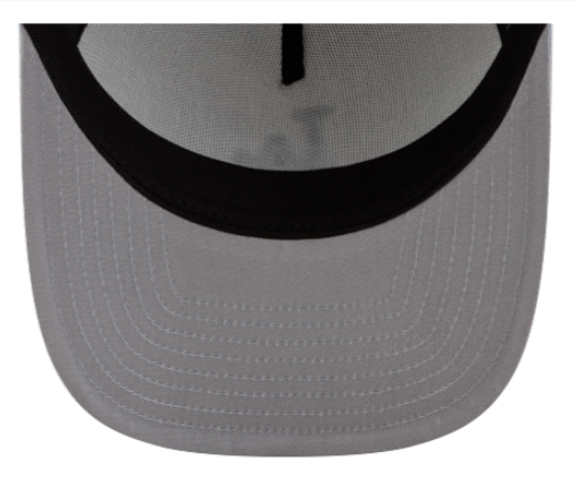 Los Angeles Dodgers Snapback 9Fifty New Era A-Frame White on White Cap Hat Grey UV