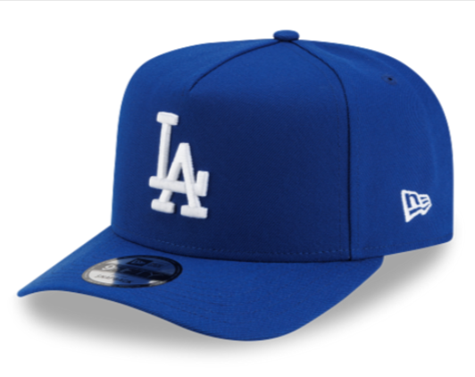 Los Angeles Dodgers Snapback 9Fifty New Era A-Frame Blue Cap Hat Grey UV - THE 4TH QUARTER