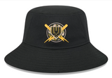 Los Angeles Dodgers Bucket New Era Adjustable 2024 Armed Forces Day Cap Hat Black