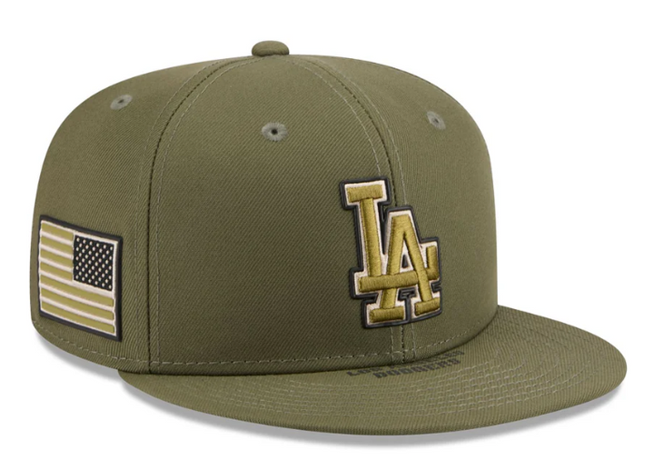 Los Angeles Dodgers Fitted New Era 59Fifty 2026 Armed Forces On-Field Cap Hat