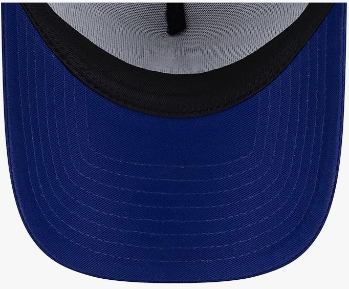 Los Angeles Dodgers Snapback New Era 9Forty A-Frame Mesh Trucker Blue Cap Hat - THE 4TH QUARTER