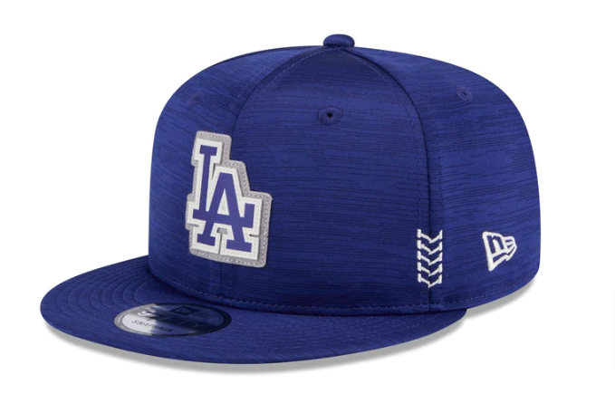 Los Angeles Dodgers Fitted New Era 59FIFTY 2024 Clubhouse Alternate Cap Hat Blue - THE 4TH QUARTER