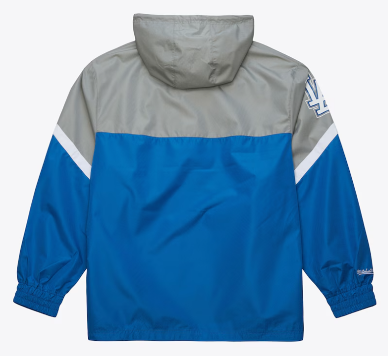 Los Angeles Dodgers Mitchell &amp; Ness Tie Breaker Lightweight Anorak Quarter-Zip Windbreaker - THE 4TH QUARTER