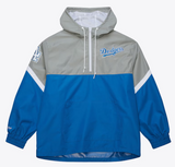 Los Angeles Dodgers Mitchell & Ness Tie Breaker Lightweight Anorak Quarter-Zip Windbreaker