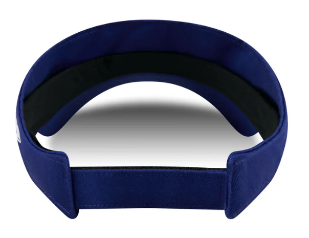 Los Angeles Dodgers New Era Adjustable Velcro Visor Basic Blue Cap Hat - THE 4TH QUARTER