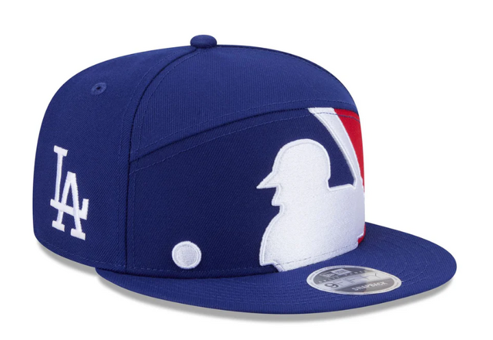 Los Angeles Dodgers Snapback New Era 9Fifty Batter Split Panel Cap Hat - THE 4TH QUARTER