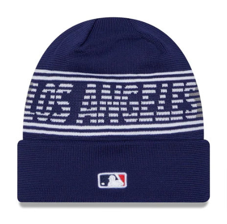 Los Angeles Dodgers Beanie New Era 2024 Clubhouse Sport Cuff Knit Blue Hat Cap - THE 4TH QUARTER