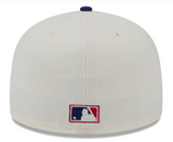 Los Angeles Dodgers Fitted New Era 59Fifty Big League Chew White Chrome Blue Cap Hat Grey UV