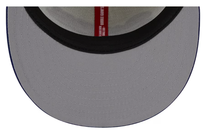Los Angeles Dodgers Fitted New Era 59Fifty Big League Chew White Chrome Blue Cap Hat Grey UV - THE 4TH QUARTER