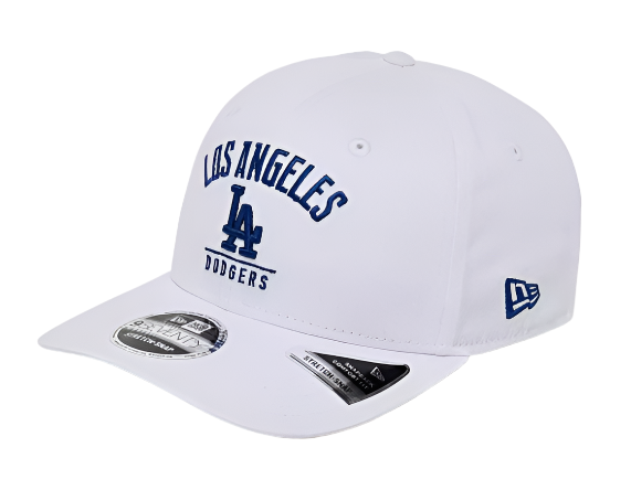 Los Angeles Dodgers Snapback New Era 9SeventyAdjustable White Cap Hat - THE 4TH QUARTER