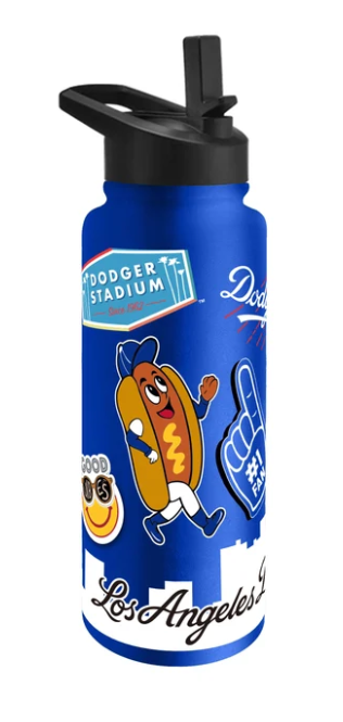 Los Angeles Dodgers 34oz Native Quencher Bottle Blue