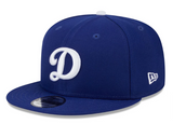 Los Angeles Dodgers Snapback New Era 9Fifty 2025 Batting Practice Home Blue Hat Cap