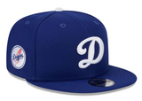 Los Angeles Dodgers Snapback New Era 9Fifty 2025 Batting Practice Home Blue Hat Cap