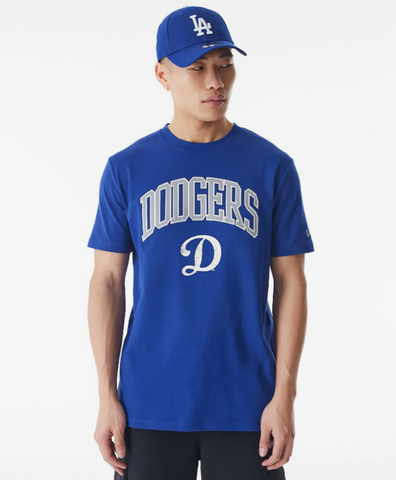 Los Angeles Dodgers Mens T-Shirt New Era Batting Practice 2024 Blue