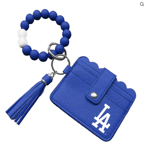 Los Angeles Dodgers Womens Bracelet Wallet