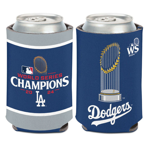 Los Angeles Dodgers 2024 World Series Champions 12 oz. Cooler Can Holder