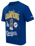 Los Angeles Dodgers Mens Pro Standard 2025 World Series Champions Premium T-Shirt - Blue