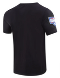 Los Angeles Dodgers Mens T-Shirt Pro Standard Chenille Tee Black