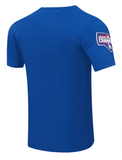 Los Angeles Dodgers Mens T-Shirt Pro Standard Chenille Tee Blue