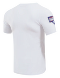Los Angeles Dodgers Mens T-Shirt Pro Standard Chenille Tee Arctic White