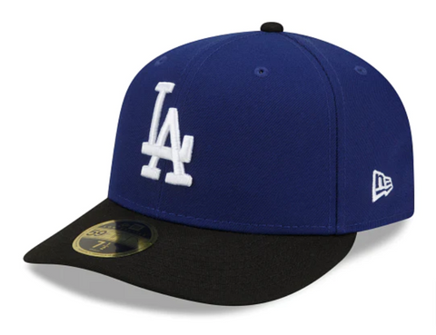 Black dodgers hat low profile hotsell