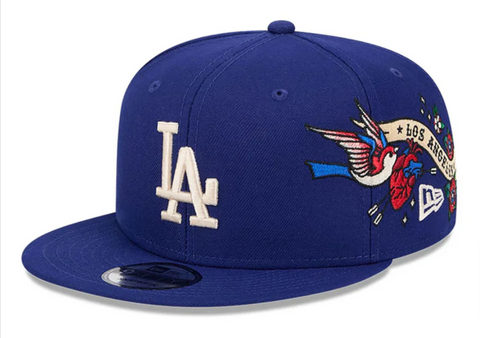 Los Angeles Dodgers Snapback New Era 9Fifty City Art Blue Hat