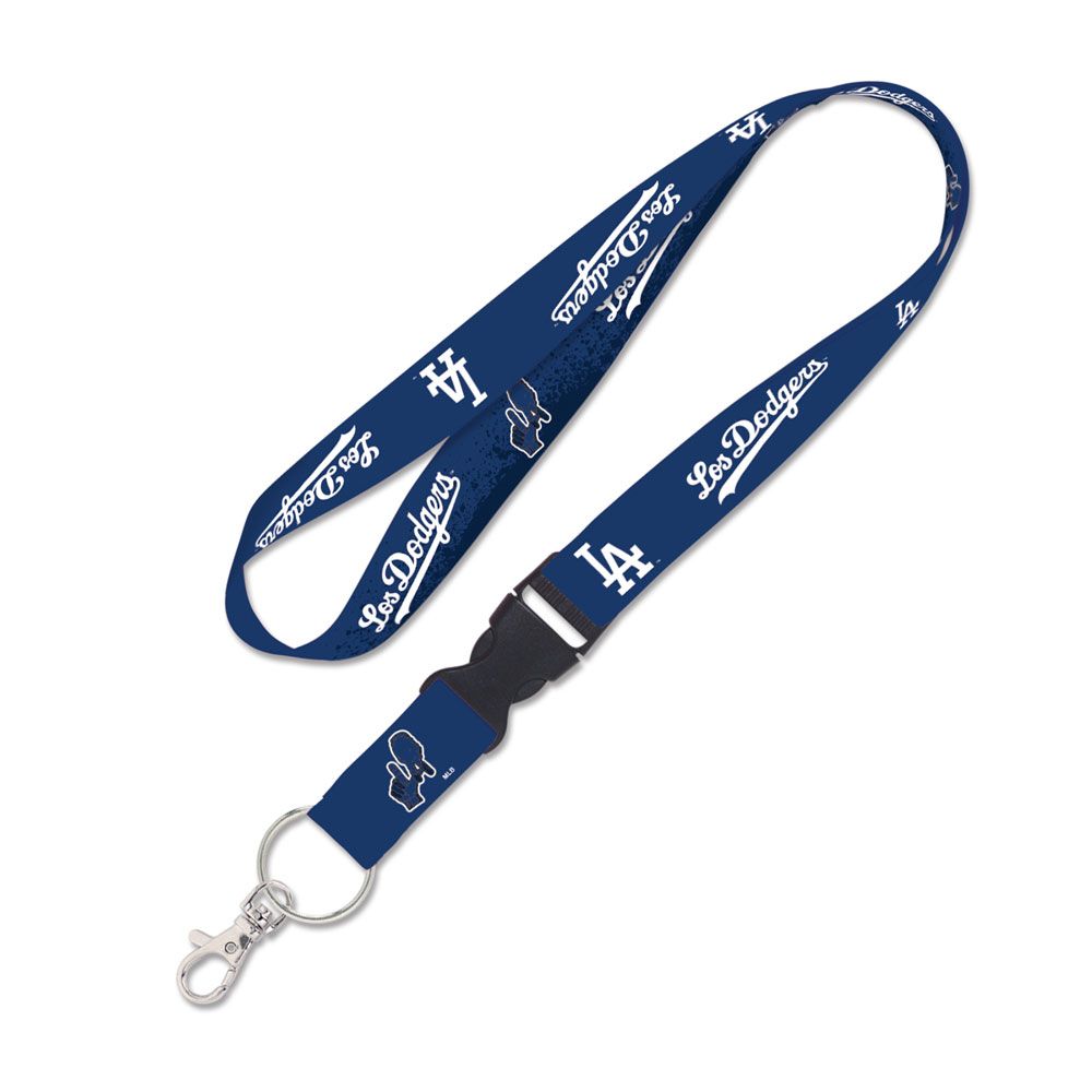 Los Angeles Dodgers Keychain Badge Lanyard Tickets Holder City Connect - THE 4TH QUARTER