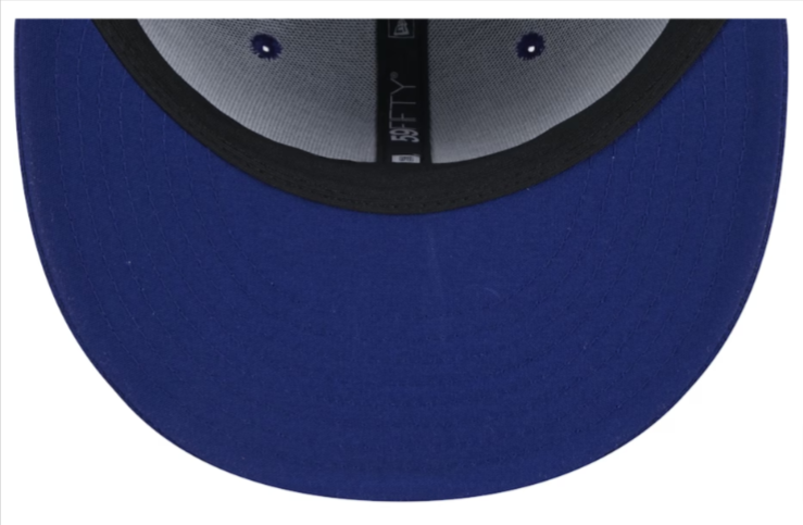 Los Angeles Dodgers Fitted New Era 59FIFTY 2024 Clubhouse Cap Hat Blue - THE 4TH QUARTER