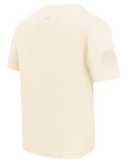 Los Angeles Dodgers Mens T-Shirt Pro Standard Neutral Drop Shoulder Top Tee Eggshell