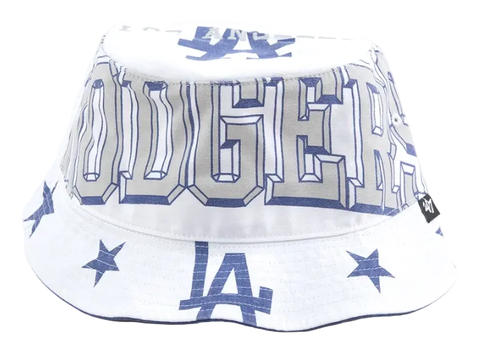 Los Angeles Dodgers 47 Brand Energize Team Bucket Hat