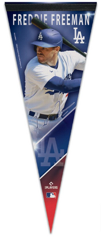 Los Angeles Dodgers Freddie Freeman Pennant
