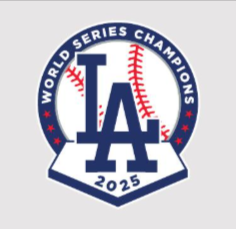 Los Angeles Dodgers 2025 World Series Champions Embroidered Patch Glide