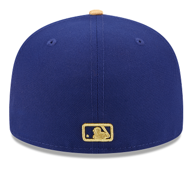 Los Angeles Dodgers Fitted New Era 59FIFTY 2024 Champions Gold Collection Cap Hat - THE 4TH QUARTER