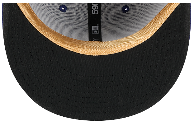 Los Angeles Dodgers Fitted New Era 59FIFTY 2024 Champions Gold Collection Cap Hat - THE 4TH QUARTER