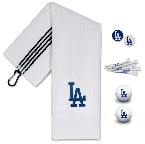 Los Angeles Dodgers Golf Gift Set - THE 4TH QUARTER