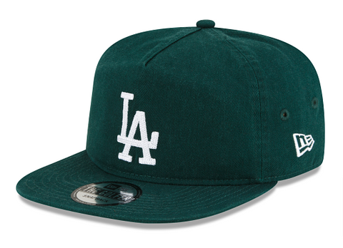 Los Angeles Dodgers Snapback New Era 9Fifty Green Golfer Rope Logo Cap Hat