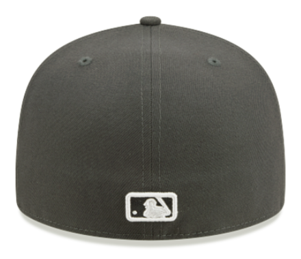Los Angeles Dodgers Fitted New Era 59Fifty Graphite Grey Cap Hat