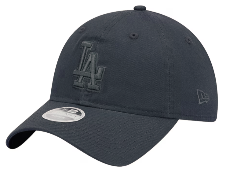 Los Angeles Dodgers Strapback New Era 9Twenty Adjustable Graphite Grey Cap Hat - THE 4TH QUARTER