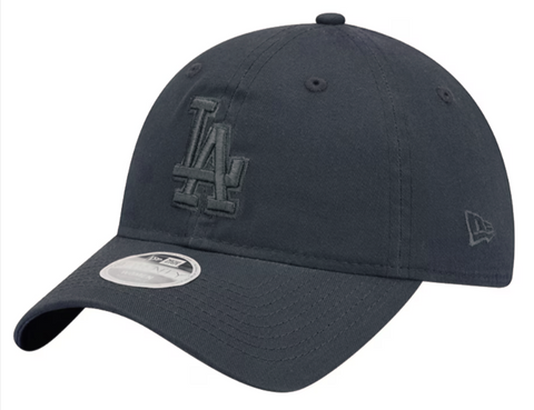 Los Angeles Dodgers Strapback New Era 9Twenty Adjustable Graphite Grey Cap Hat