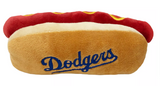 Los Angeles Dodgers Pet Dog Plush Hot Dog Toy