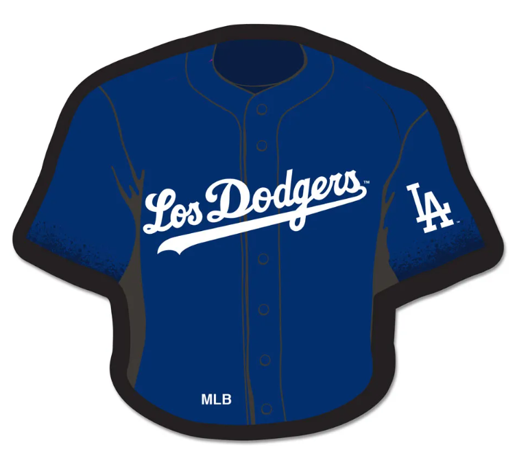 Los Angeles Dodgers City Connect Jersey Collectors Lapel Pin - THE 4TH QUARTER