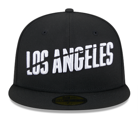 Los Angeles Dodgers Fitted New Era 59Fifty 2024 City Connect Jersey Black Cap Hat
