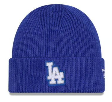 Los Angeles Dodgers Beanie New Era Embroidered Skull Knit Cap Hat