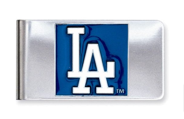 Los Angeles Dodgers Stainless Steel Money Clip - THE 4TH QUARTER