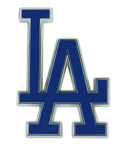 Los Angeles Dodgers  3D Metal Color Auto Emblem