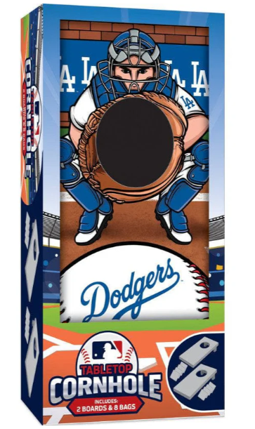 Los Angeles Dodgers Mini Tabletop Cornhole - THE 4TH QUARTER