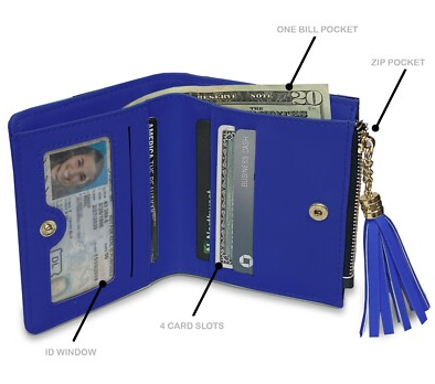 Los Angeles Dodgers Mini Organizer Wallet - THE 4TH QUARTER