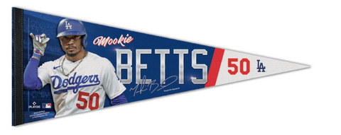 Los Angeles Dodgers Mookie Betts Pennant